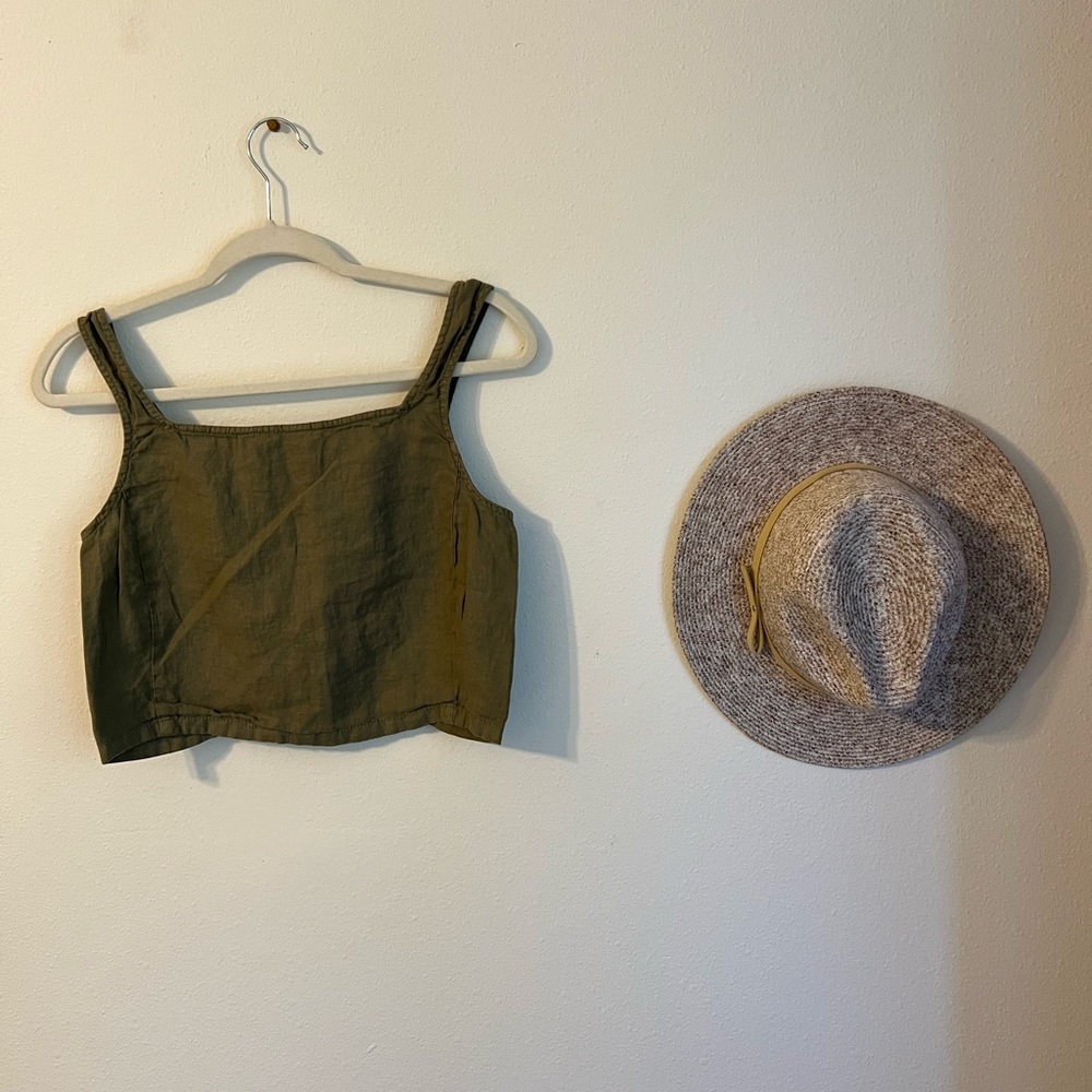 Lou & Grey army green shirt.